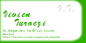 vivien turoczi business card